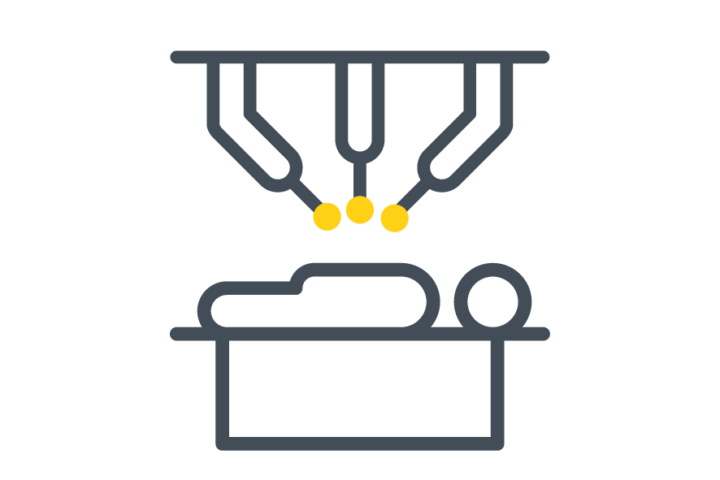 Grafik, die die Medizintechnik symbolisiert