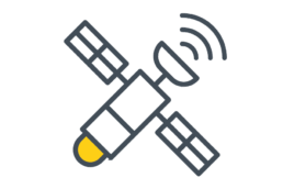 Grafik, die die Luft- und Raumfahrttechnik symbolisiert