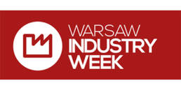 Logo of Warsaw Industry Week - big trade fair about machinery and industry in Poland