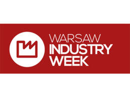 Logo of Warsaw Industry Week - big trade fair about machinery and industry in Poland