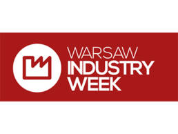 Logo of Warsaw Industry Week - big trade fair about machinery and industry in Poland