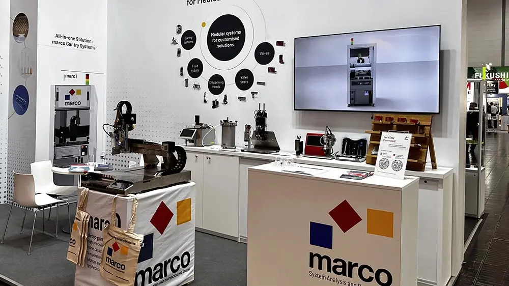 marco exhibition booth