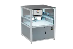marc3 system with a large work surface for high-precision microdosing in automated manufacturing processes.