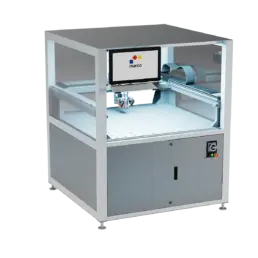 marc3 system with a large work surface for high-precision microdosing in automated manufacturing processes.
